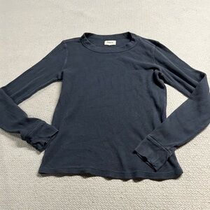 MATE the Label Organic Thermal Crew Midnight $82 Retail SOLD OUT